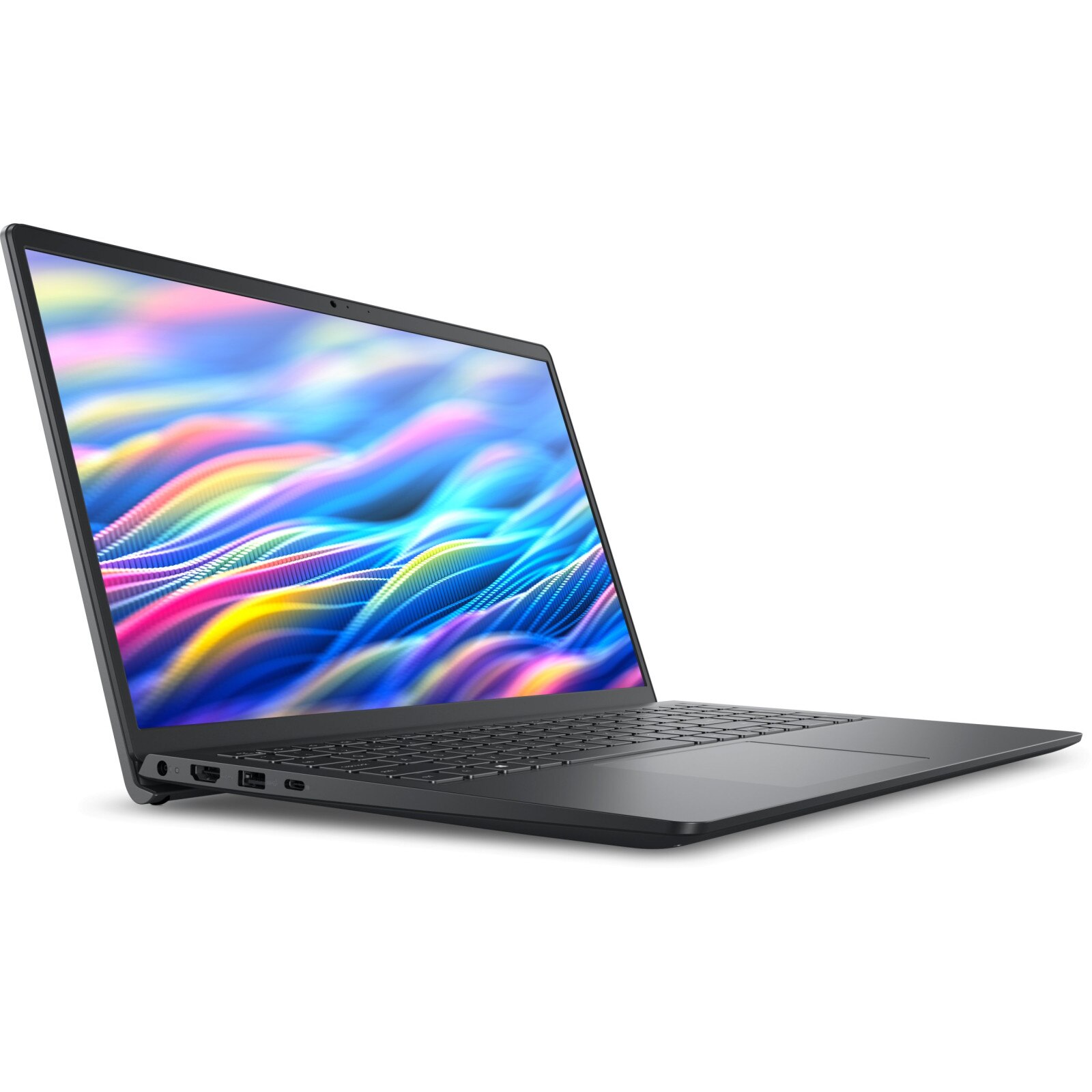 Laptop DELL DC15250, 15.6" Full HD, Intel® Core™ i3 1305U pana la 4.5 GHz, 8 GB RAM DDR4 2666, 512 GB SSD, Intel® UHD Graphics, Windows 11 Pro, Black 512 GB