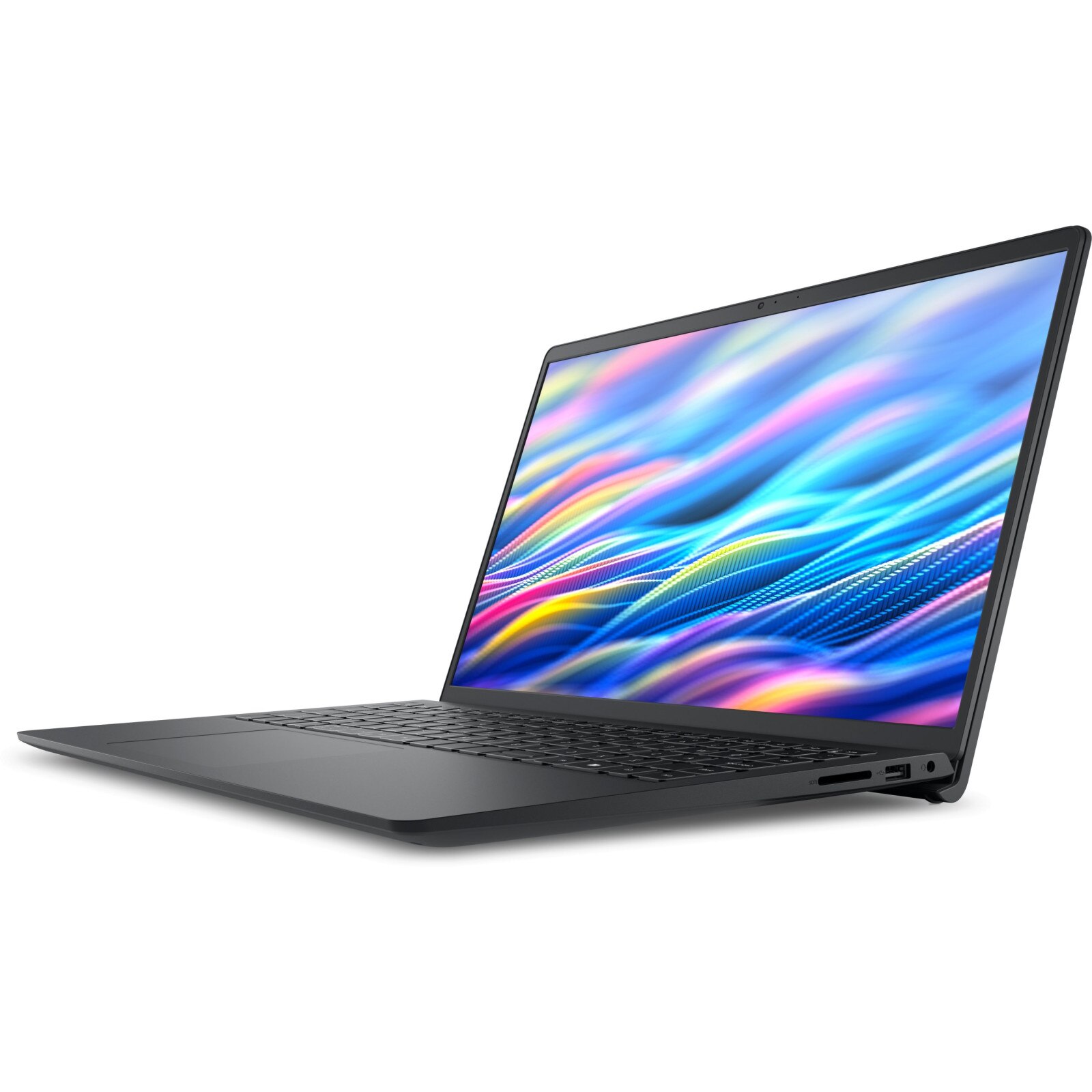 Laptop DELL DC15250, 15.6" Full HD, Intel® Core™ i3 1305U pana la 4.5 GHz, 8 GB RAM DDR4 2666, 512 GB SSD, Intel® UHD Graphics, Windows 11 Pro, Black 512 GB