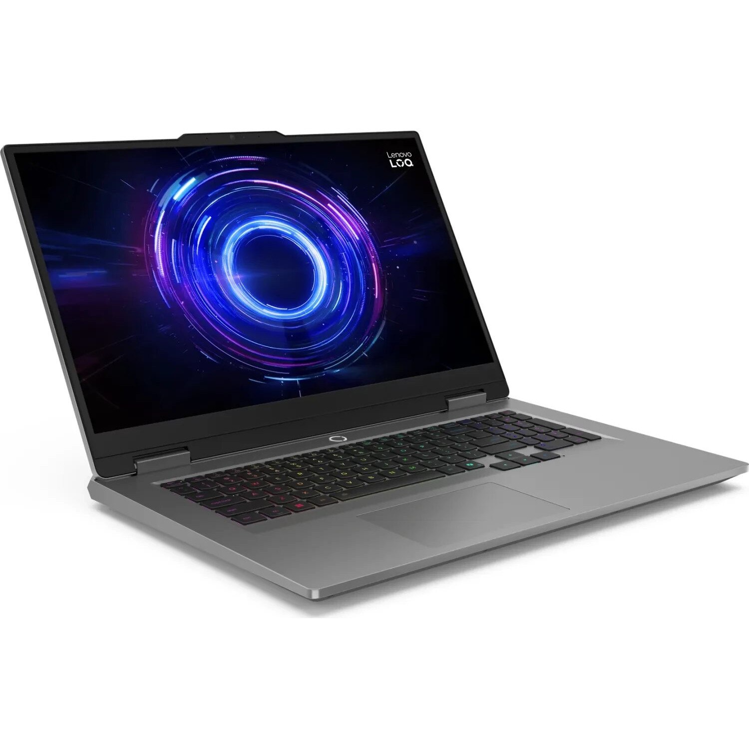 Laptop Lenovo LOQ, 17.3" Full HD, Intel® Core™ i5 13450HX pana la 4.6 GHz, 16 GB RAM DDR5 4800, 512 GB SSD, NVIDIA® GeForce® RTX 5050 8 GB, Free Dos, Luna Grey 512 GB