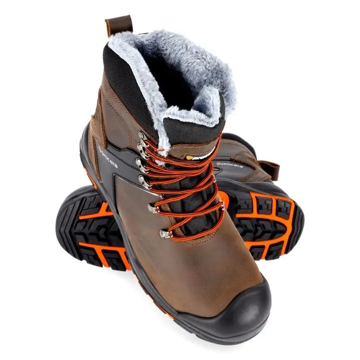 Védőbakancs, URANUS S3L, PROCERA, bőr, kevlár orrvédő, HRO 39