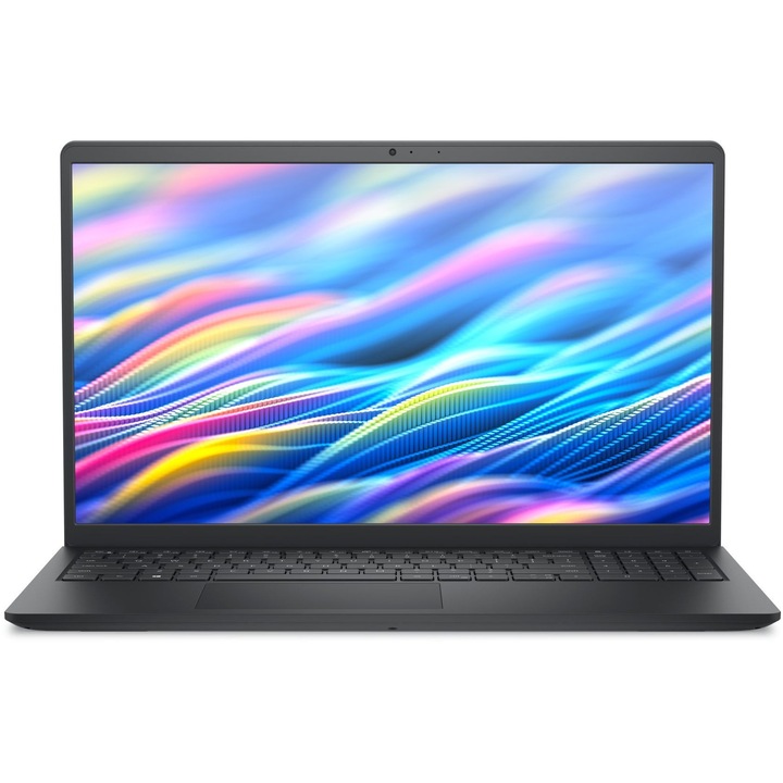 Dell 15 "6" fekete notebook, Intel Core i3, 8GB, SSD 512GB, 1920x1080, Linux