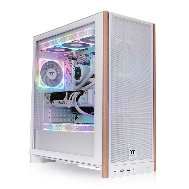 Carcasa Thermaltake S370 WS, Middle Tower, Alb, Fara sursa