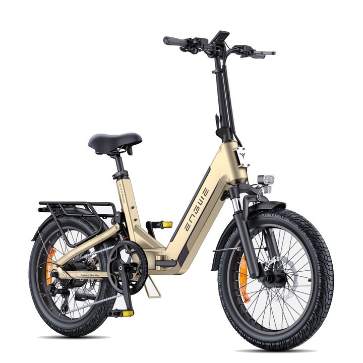 Bicicleta Electrica Pentru AdultI Engwe ENGWE L20 3.0 BOOST Motor 250w Baterie 48v13.5ah Anvelope Groase 20" Bicicleta Electrica