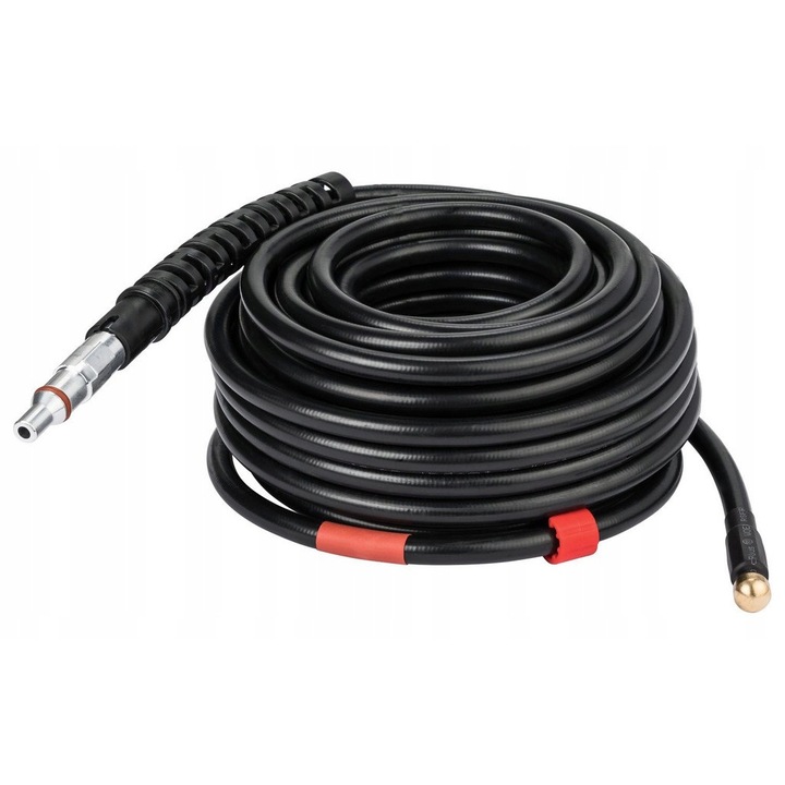 Set curatare tevi Parkside PRRS 15 A3, 15 m, presiune maxima 180 bar, adaptor