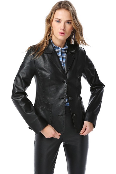 Jachetă dama Jacket Club, negru, 3XL