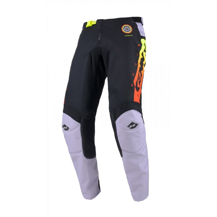 Pantaloni pentru cross/enduro Kenny Racing, Track, gri/negru, 32