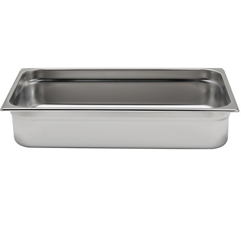 Tava Hendi Gastronorm GN 2/4 100 mm 5.8 lt - gama Profi Line, otel inoxidabil Tava Hendi Gastronorm GN 2/4 100 mm 5.8 lt - gama Profi Line, otel inoxidabil