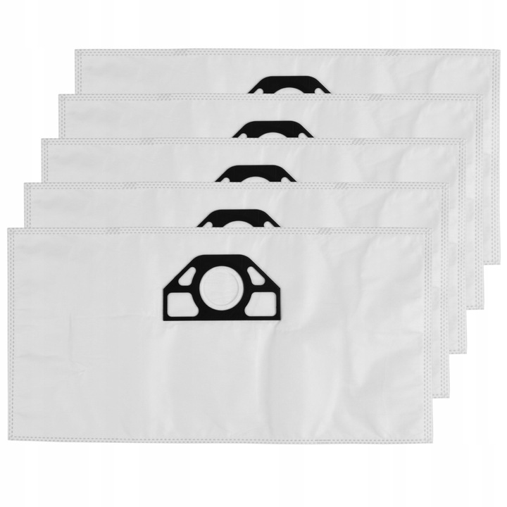 5x Saci pentru Aspirator Karcher WD3 / WD2 Plus / SE4001 / KWD1 / KWD2 / KWD3 / WD 3200 | Saci Sintetici de Inlocuire | Microfibra cu Filtrare Mare | Sacii Durabili Anti-Praf | Compatibili cu WD 3 Baterie si SE 4002