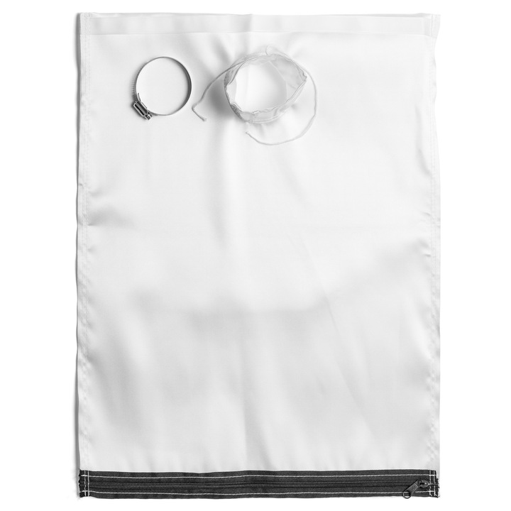 Sac de praf reutilizabil universal pentru aspiratoare industriale AFC, 30L, 56x44cm, material poliester, diametru intrare ajustabil 0-73mm