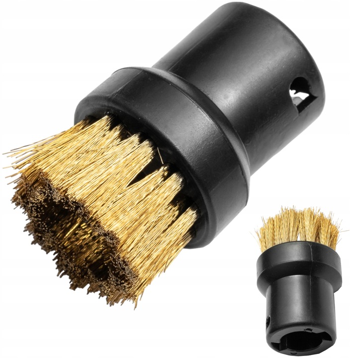 Perie rotunda din alama pentru curatare rosturi si colturi