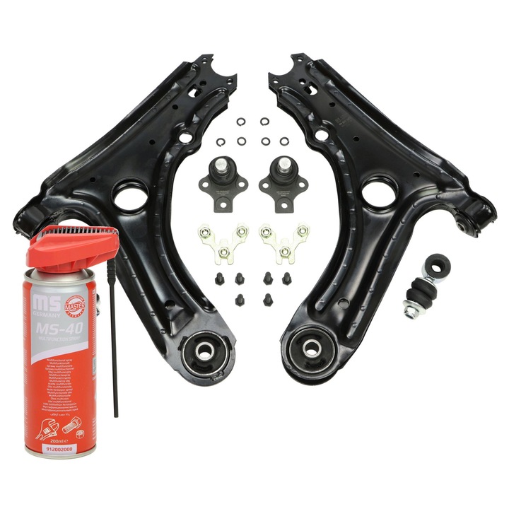 Master-Sport felfüggesztő kar készlet, első, 3 darabos, többszínű, 6,72 kg