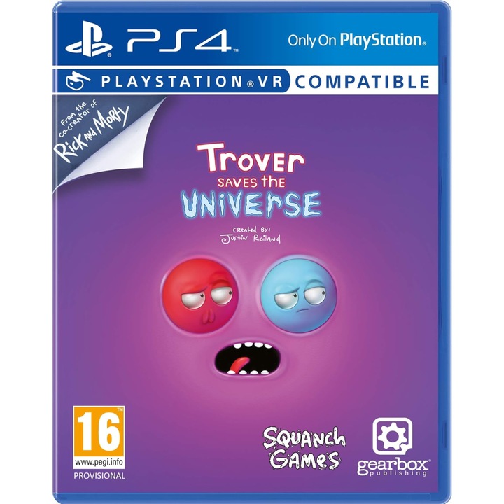 Joc, Trover Saves the Universe VR, Cenega, aventură, PlayStation 4, 2019