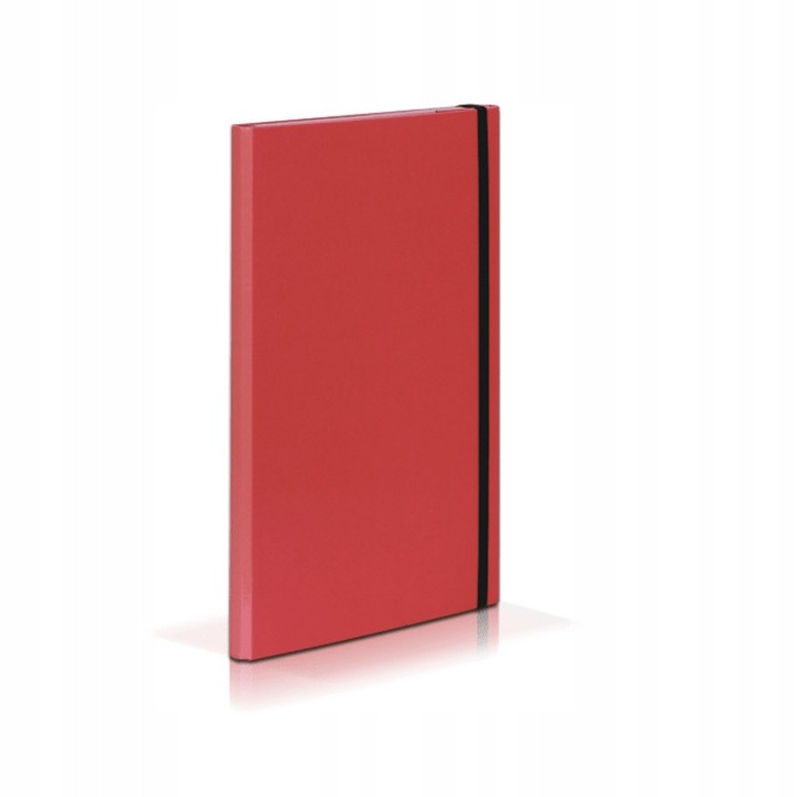 Vau-Pe A4 mappa, rózsaszín, 20mm, gumis