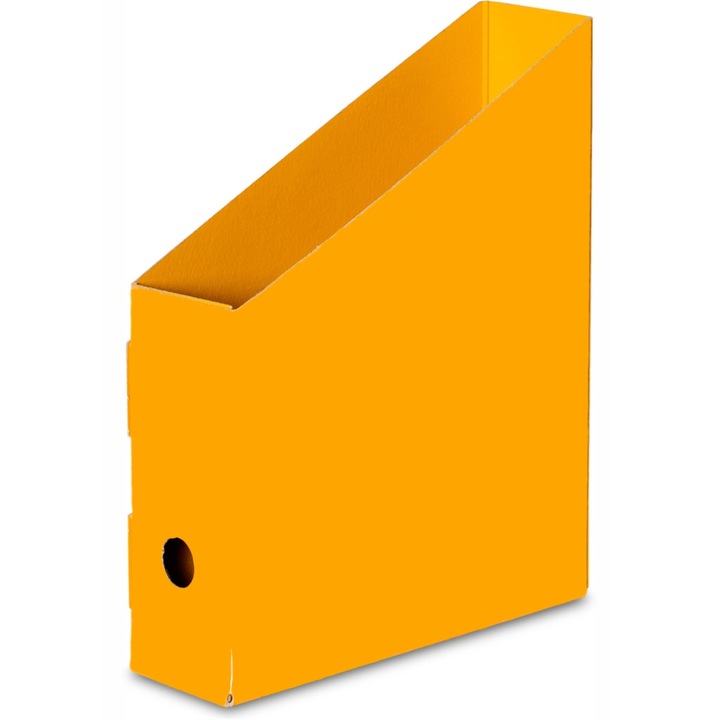 Suport documente VAUPE, A4, galben, din carton, 1mm