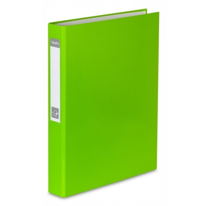 Biblioraft VauPe A4, 40mm, 4 ringi, verde deschis