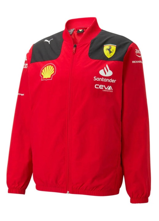 Ferrari kabát, Puma, csapat, piros, 2023 L
