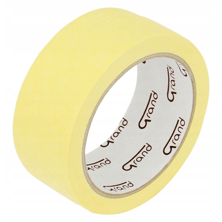 Banda adeziva Grand 50mm, 40m, galbena
