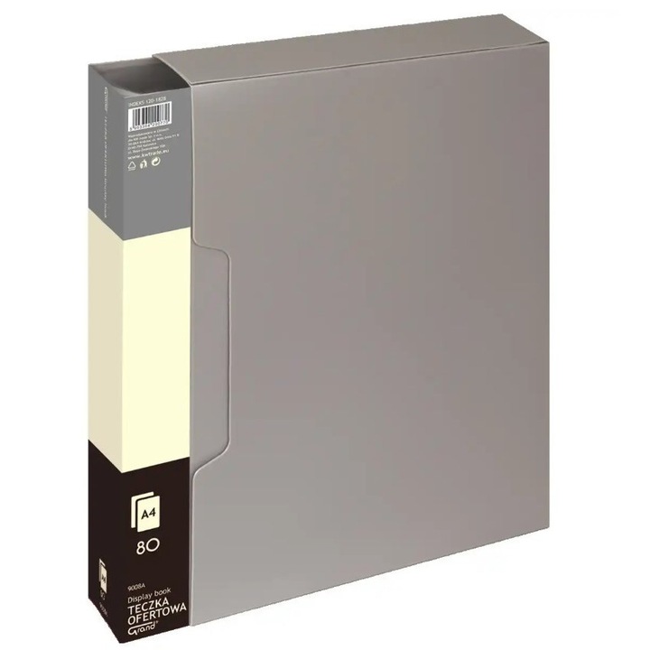 Dosar KW TRADE, gri, 120x1828mm