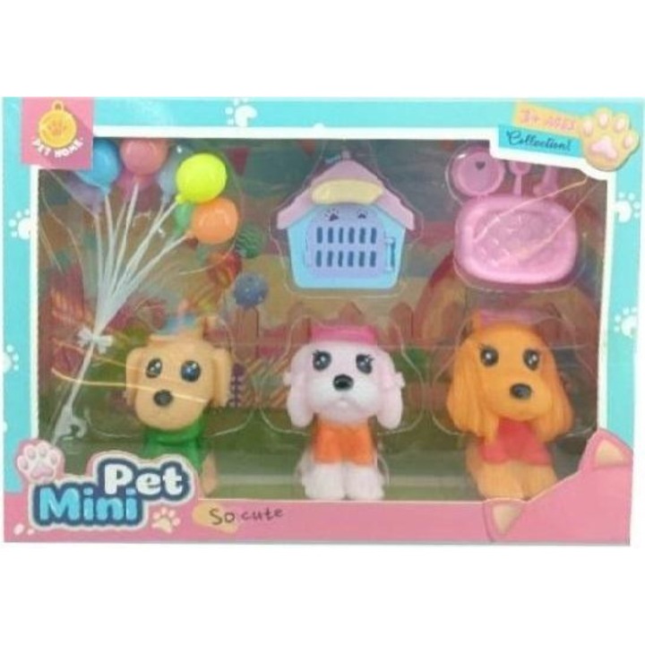 Merkpol kutyafigura készlet, kiegészítők, többszínű, 3 év feletti gyermekeknek