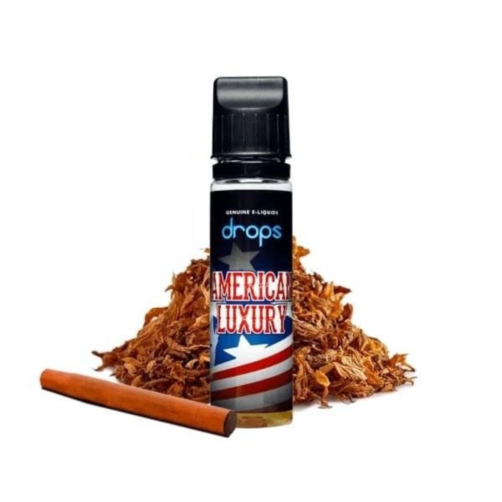 Lichid Drops American Luxury(Tutun, Caramel, Cafea, Biscuiti) 8ml/60ml