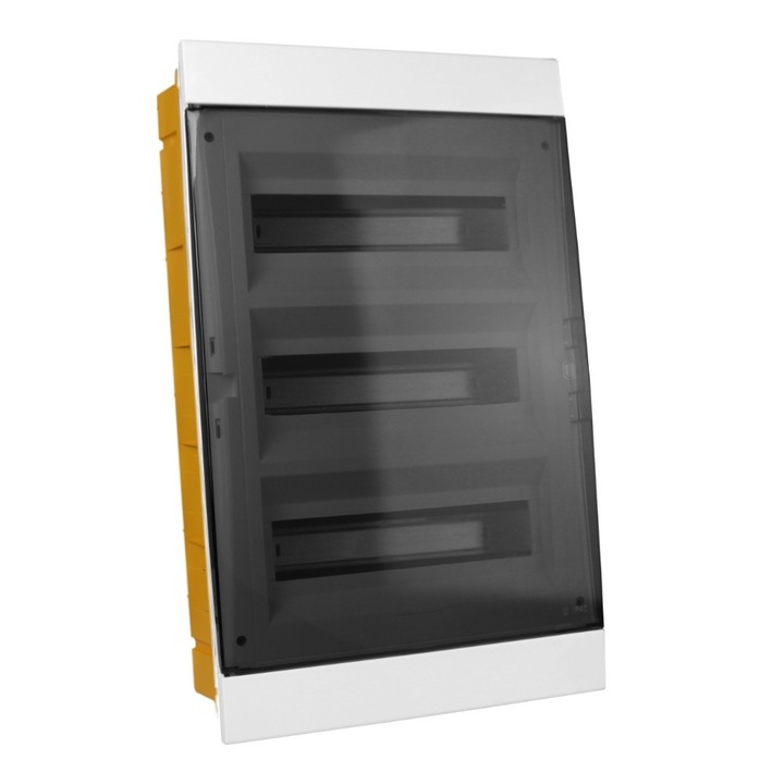 Tablouri electrice, Marlanvil, rozdzielnica podtynkowa 36 module, IP40, galben, 315x525x110mm