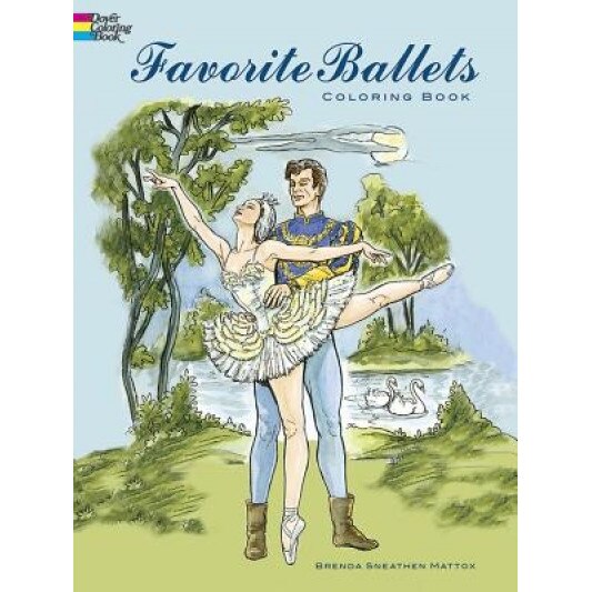 Favorite Ballets Coloring Book, Brenda Sneathen Mattox