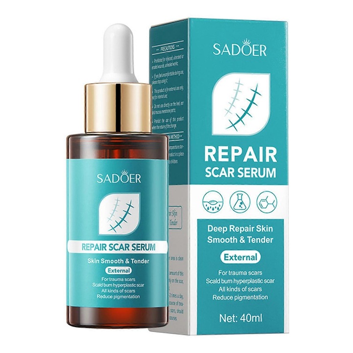 Gel pentru indepartarea cicatricilor, 20g, hidratare, textura non-grasa