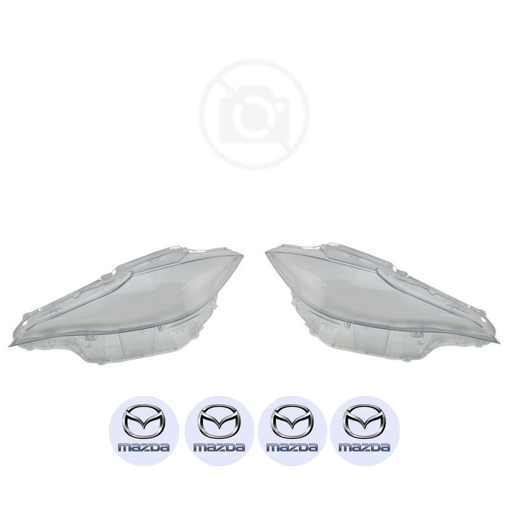 Set Sticle Far Stanga Dreapta MAZDA CX-4 din 2016-2019, Auto, 4x Stickere auto cu MAZDA