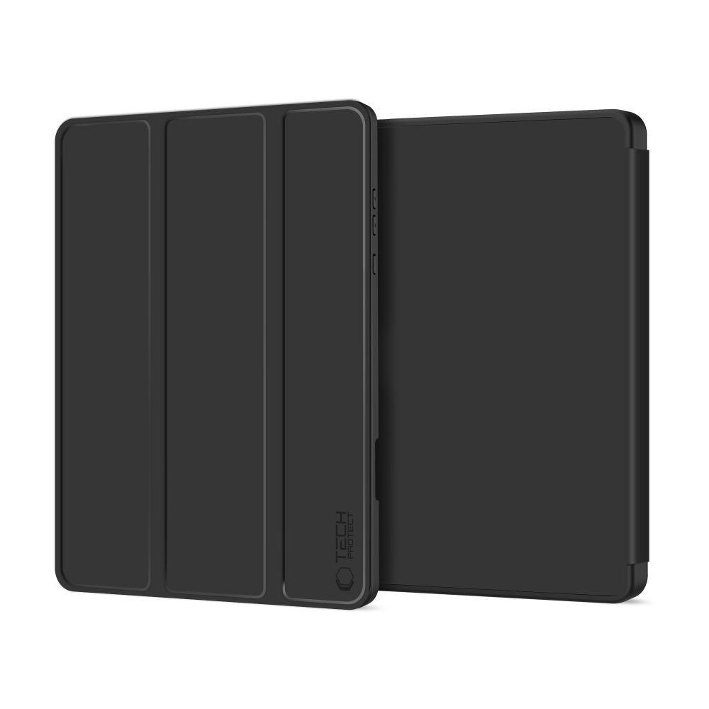 Husă tabletă compatibilă cu Samsung Galaxy Tab S10 ULTRA 14,6 inch (SM-X920, SM-X926B) - husă inteligentă neagră cu suport pentru creion