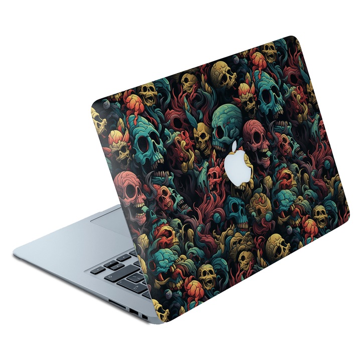 Folie de protecție MARTINO SKINZ pentru MacBook Pro 13" M1/M2, SkullZ
