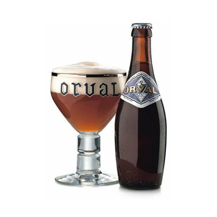 Bere Orval, 330ml, aurie, cu alcool
