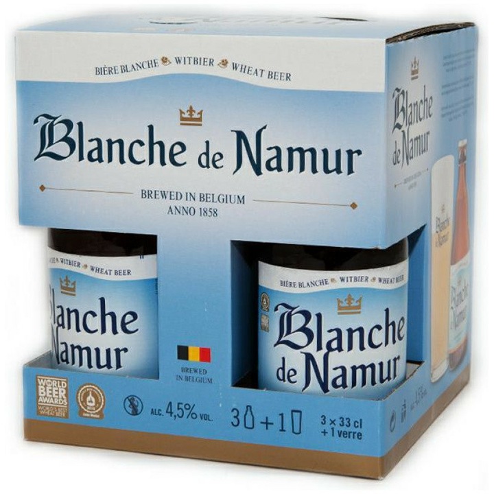 Blanche De Namur sör ajándékdoboz 3+1, fehér, 330ml