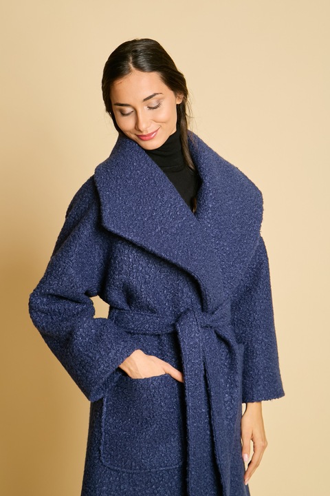 Palton Dalia, Albastru