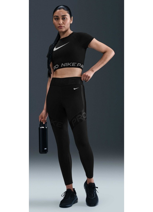 ДАМСКИ КЛИН NIKE W NP DF SCULPT HR 7/8 TGT GG HV2350-010, Черен, M