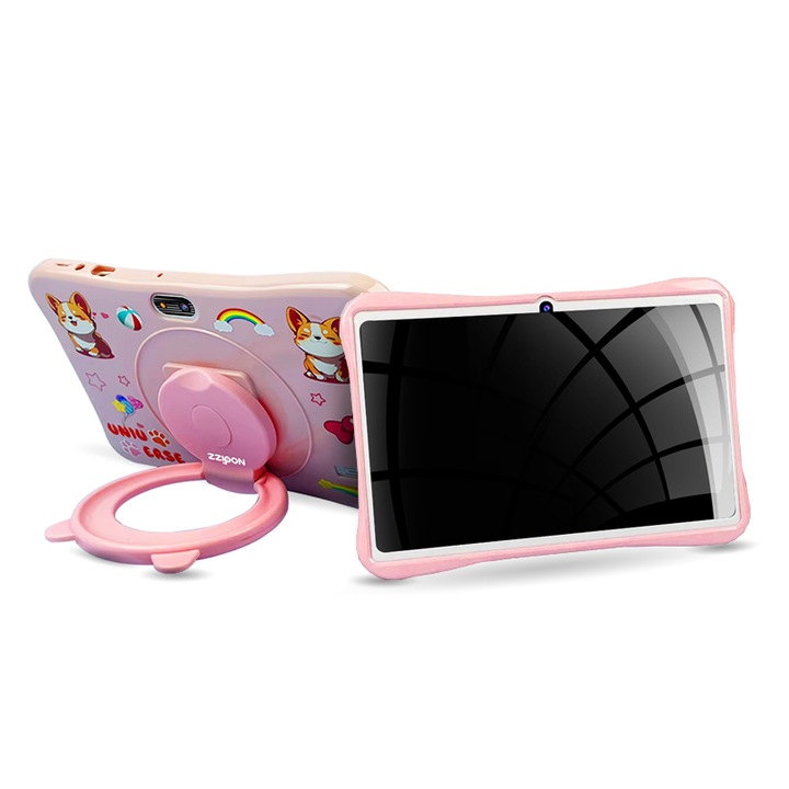 Tabletă Nodizz NPad 709, 7 inch, 4GB RAM + 128GB, Wi-Fi 2.4G/5G, roz