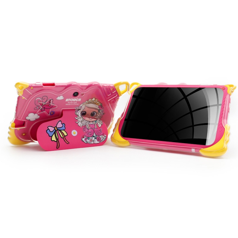 Tabletă educațională Atouch Q41, 7 inch, 8 GB RAM, 256 GB, roz