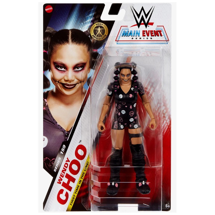 Figurina Mattel Mattel Wwe Main Event Series Wendy Choo 15cm (jgd49)