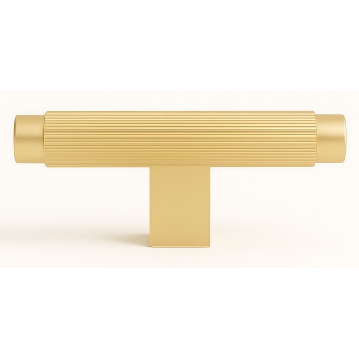 Buton Mobila West Deluxe Auriu Mat