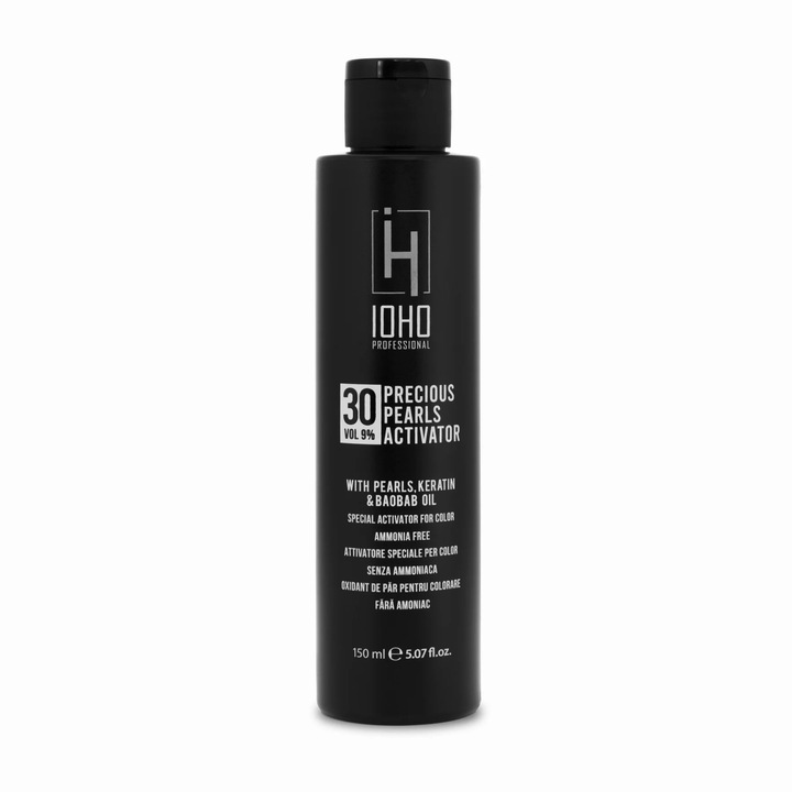 Oxidant pentru colorarea părului, Ioho Professional, 30 VOL, Alb, 150ml