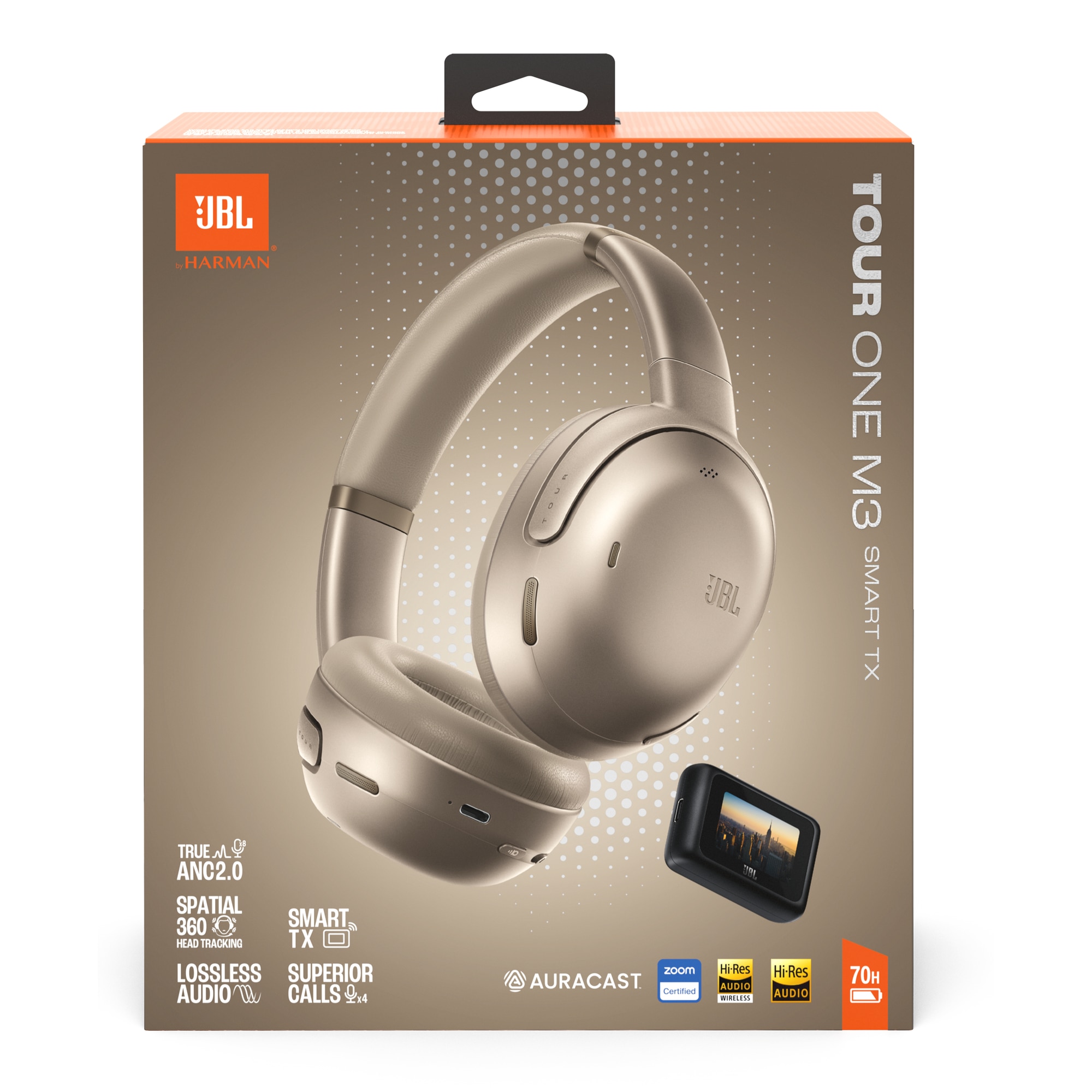 Casti Over-Ear JBL Tour One M3 Smart TX, Wireless, Bluetooth, ANC