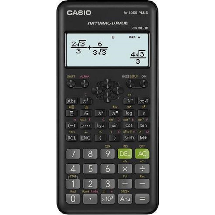 Calculator stiintific Casio, 252 functii