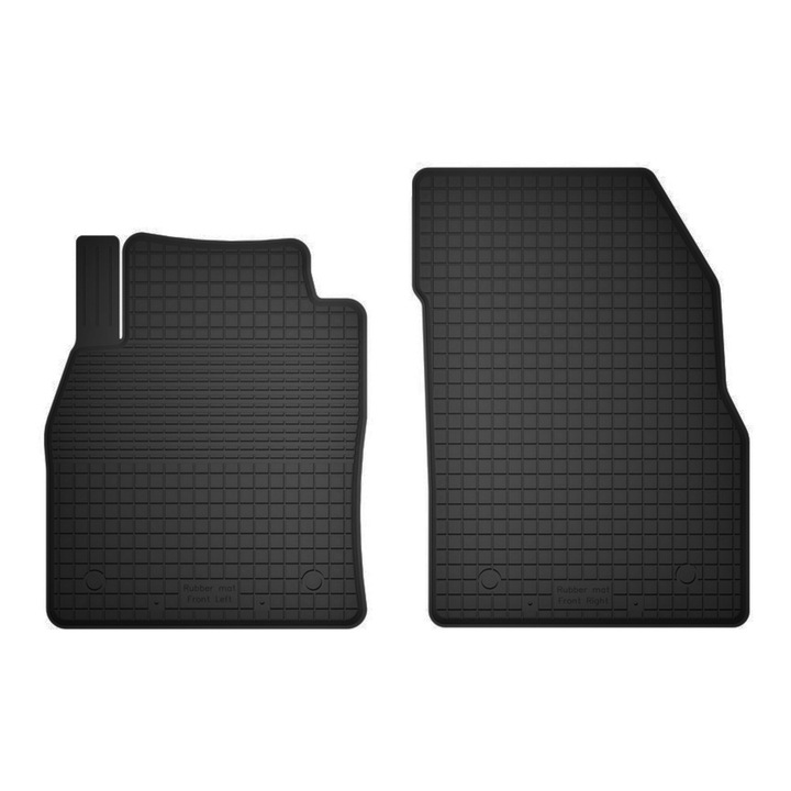 Covorase auto, Wielganizator, set 2 bucati, antiderapante, 1,5 cm, pentru Opel Meriva B minivan (2010-2017)