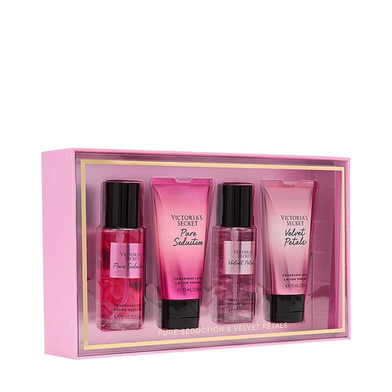 Set Cadou Victoria Secret, Pure Seduction Velvet Petals, 300 ml