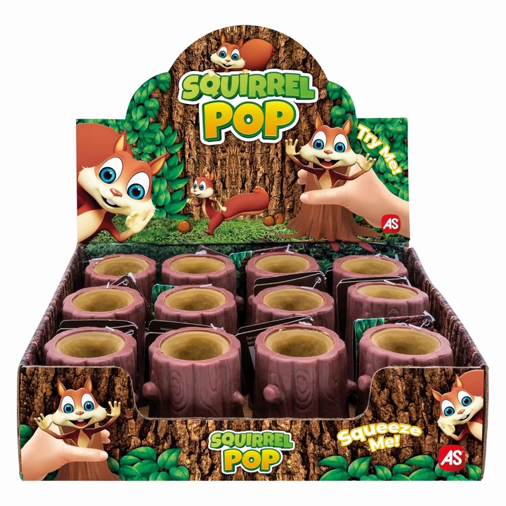 Фигурка squishy катерица, AS, 3 год.+, за момчета