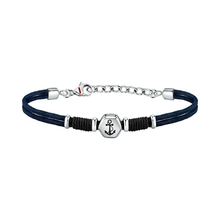 Bratara Sector Marine SAGJ33 Anchor, lungime 19+3 cm, inox, material textil