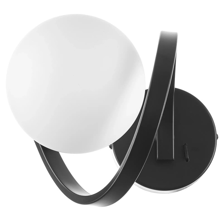 Аплик Bianca, черен, 1xG9, 4025 BK