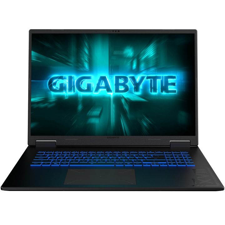 Laptop Gaming Gigabyte A18 AMD Ryzen™ 7 260 processzorral akár 5.10GHz-ig, 18", WQXGA, 165Hz, 16GB DDR5, 512GB SSD, NVIDIA GeForce RTX 5050 8GB DDR7, operációs rendszer nélkül