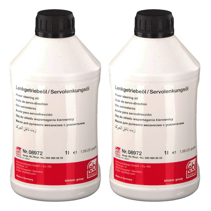 Пакет 2 литра Хидравлично масло Febi G009300A2 жълто