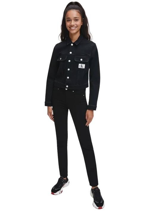 Női farmer, Calvin Klein, Fekete, Pamut/Elasztán, W26-L32 US