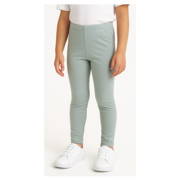 Дълги чорапогащи за деца - Sage Mint, Многоцветен